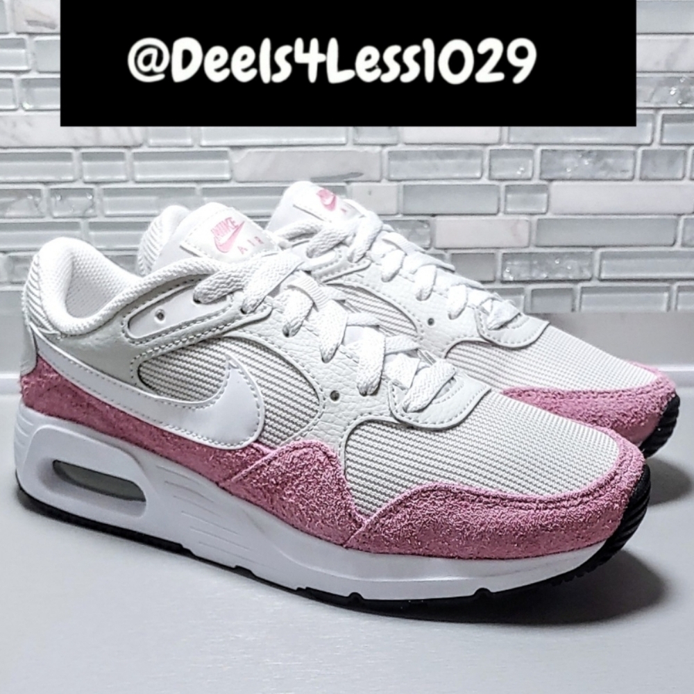 Nike Air Max SC Running Womens White Platinum Tint Elemental Pink - Picture 3 of 6